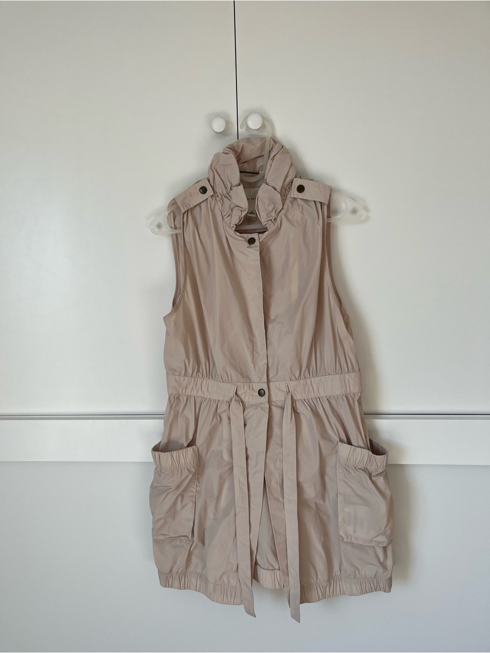 Banana Republic Tan Belted Safari Style Vest